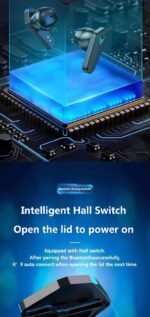 NEW X15 TWS Earphones Bluetooth Wireless Gamer Headphones 65ms - Image 4