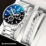 Fashion Mens Stainless Steel Watches - Image 2